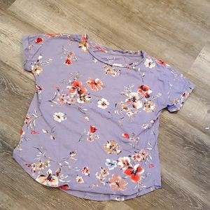 Maurices floral 24/7 Tee